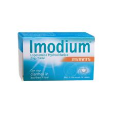 أقراص ايموديوم 2 مجم لتخفيف الإسهال أثناء التنقل 12 قرص