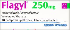 Flagyl 250 mg Tablet 20pcs
