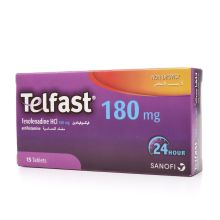 Telfast 180 mg Tablet 15 Pcs