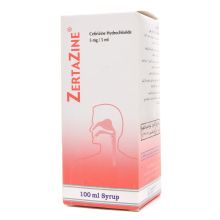 Zertazine 5 Mg/5 Ml Syrup 100 ml