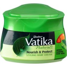 Vatika Styling Hair Cream Nour&Protect Hena Almd 210 Ml