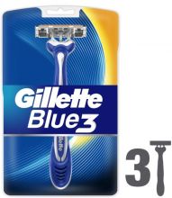Gillette Blue3 Menâ€™s Disposable Razors, 3 count