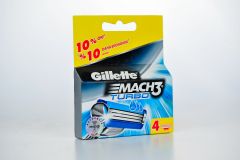 Gillette Mach 3 Turbo 4 X 10 Blades