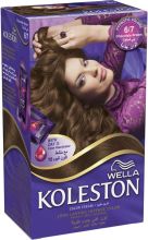Wella Koleston Chocolate Brown 6/7 Color Hair Cream Kit