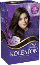 Wella Koleston Dark Brown 3/0 Hair Cream Kit