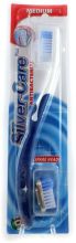 Silver Care One Anti-Bacterial Toothbrush Medium +1 Spare Head