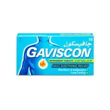 Gaviscon Tablet 16pcs Peppermint