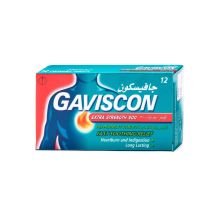 Gaviscon Extra Strength Peppermint 12 Tablet