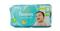 Pampers Large 4 Jumbo 9-14 KG 60 Diapers