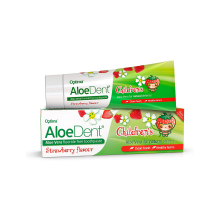 Optima AloeDent Children's Fluoride Free Toothpaste 50 ml
