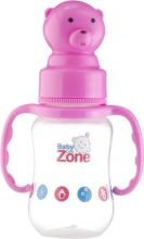 Baby Zone Milk Bottle with BPA Nipple with Cover 120 ml