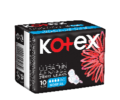 Kotex Ultra Thin Normal with Wings 10 Pads