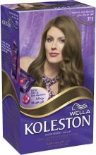 Wella Koleston Medium Ash Blonde 7/1 Color Hair Cream Kit
