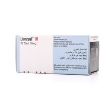 Lioresal 10 mg Tablet 50 Pcs