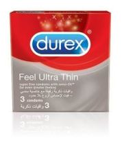 Durex Fetherlite Ultra Condoms 3 Condoms.