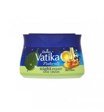 Vatika Hair Cream Night Repair Egg Castor Honey Almd 140