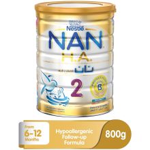 Nestle Nan HA Stage 2 Hypoallergenic Follow-On Milk Powder 6-12 months 800 gm