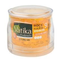 Vatika Rock Hard 9 Styling Gel Extreme Hold 250 ml