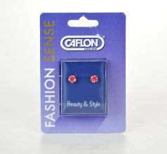 Caflon Fashion Gold Plated 5mm Rose Zircon Tiffany Ear Piercing