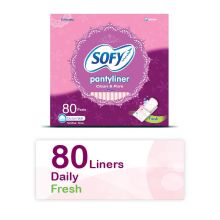 Sofy Clean & Pure Fresh Panty Liner 52+22 Free Pads