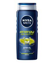 Nivea Men Shower Gel Energy 500ML