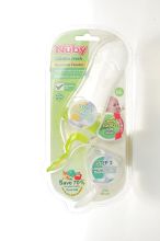 Nuby Garden Fresh Squeeze Feeder Fast & Slow 2 Step Spoons 90ML 6m+