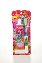 Raiya Junior Strawberry Tooth Paste 75 G + Tooth Brush