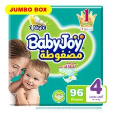 Baby Joy Jumbo 4 Large 1 X 96 Box
