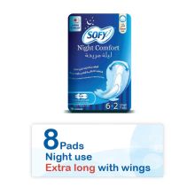 Sofy Night Extra-Long Comfort 35 cm Pads With Wings 16+2 Pads