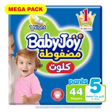 BabyJoy Culotte Size 5 Junior 15-22 kg Mega Pack 44 Diaper Pants