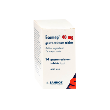أقراص إيزوميبرازول 40 مجم المقاومة لحموضة المعدة 14 قرص