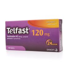 Telfast 120 mg Tablet 15 Pcs