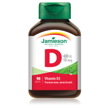 GT Vitamin D3 400 IU 10 Mcg 90 Tab Jamieson