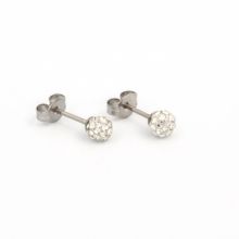 Studex Sensitive Fashion Earring S304 Stainless Firball Crystal