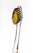 Nano-B AntiBacterial Gold Charcoal Crystall Toothbrush