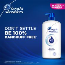 Head & Shoulders Classic Clean Anti-Dandruff 2 in 1 Shampoo & Conditioner 900 ml