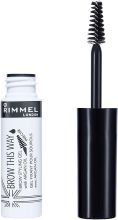 Rimmel Brow This Way Orgna Oil Clear Eyebrow Gel
