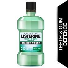 ListerineTeeth & Gum Defence Milder Taste Mouthwash 250 ml