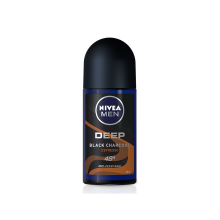 Nivea Men Deep Black Carbon Espresso Antiperspirant Roll On 50 ml