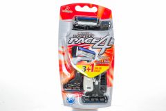 Dorco Pace 4 Pro Four Blade Razor Shaving System 10 Cartridges + 1 Handle