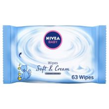 Nivea Baby Wipes Soft & Cream 2+1