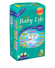 Baby Life Improved Medium 4-9 Kg 48 Diapers