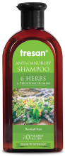 Tresan 6 Herbs Anti-Dandruff Shampoo 500Ml