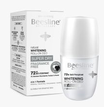 Beesline White-Roll on Deo Super Dry Frag-free 72H women