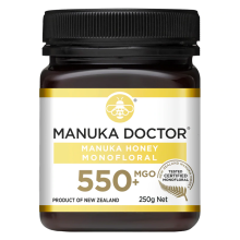 550+ Monofloral Manuka Honey 250g