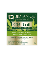 Biotaniqe CBD Oil Anti Wrinkle Night Cr/Mask 50ml