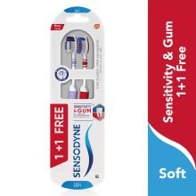 Sensodyne Sensitivity & Gum Soft Tooth Brush 1+1 Free
