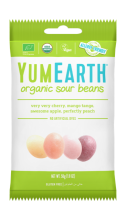 YumEarth Organic Sour Beans x 50 gm