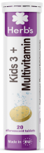 Herbs Kids3+ Multivitamin 20 Tab