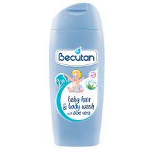 Becutan Baby Hair & Body Wash with Aloe Vera 200ml